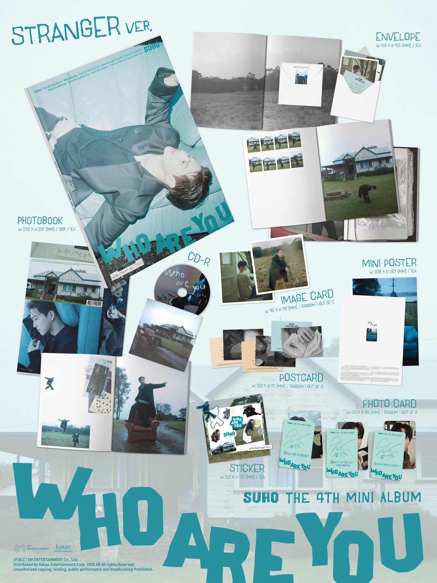 SUHO - 4th Mini Album [Who Are You]