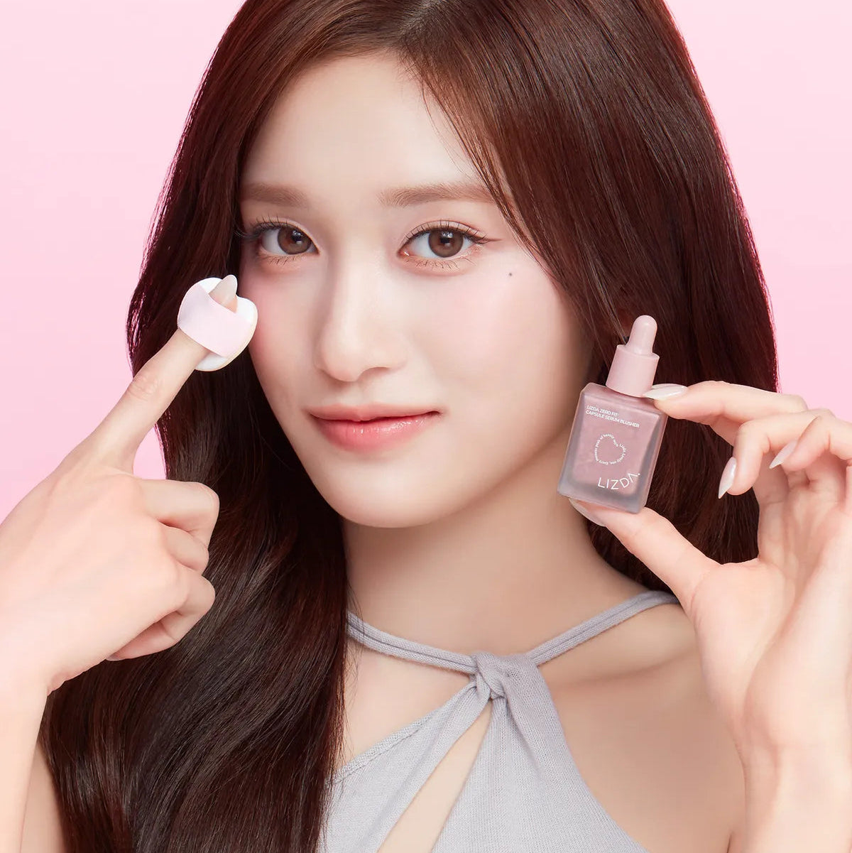 [Ive Leeseo Pick] LIZDA Zero Fit Capsule Serum Blusher 9g PDRN Capsule Blusher