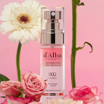 D'Alba Professional Repairing Hair Perfume Serum Rose Freesia 50ml