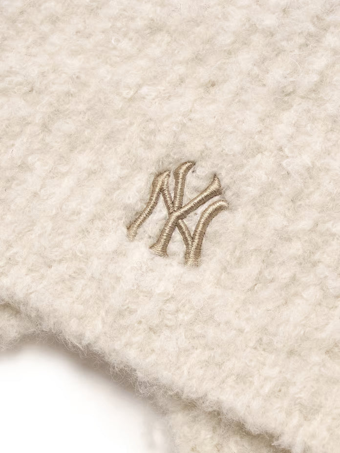 MLB Meow Earflap Beanie New York Yankees