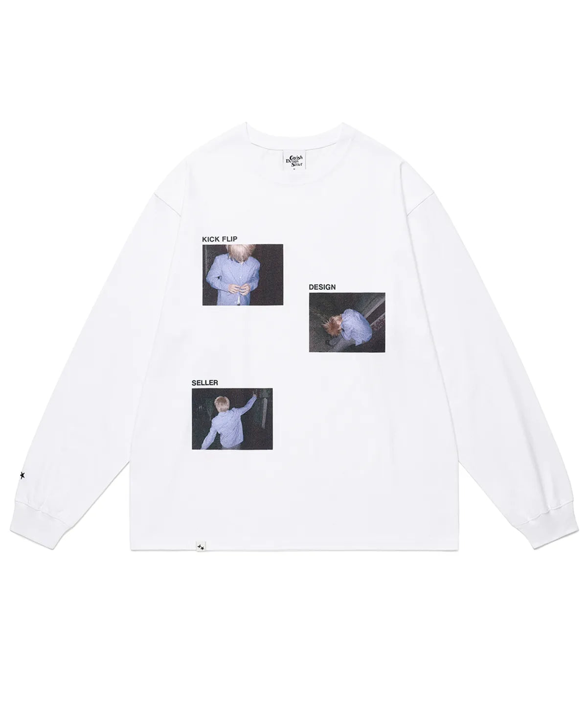 CAVISH × KickFlip Donghwa My First Pic LS Tee