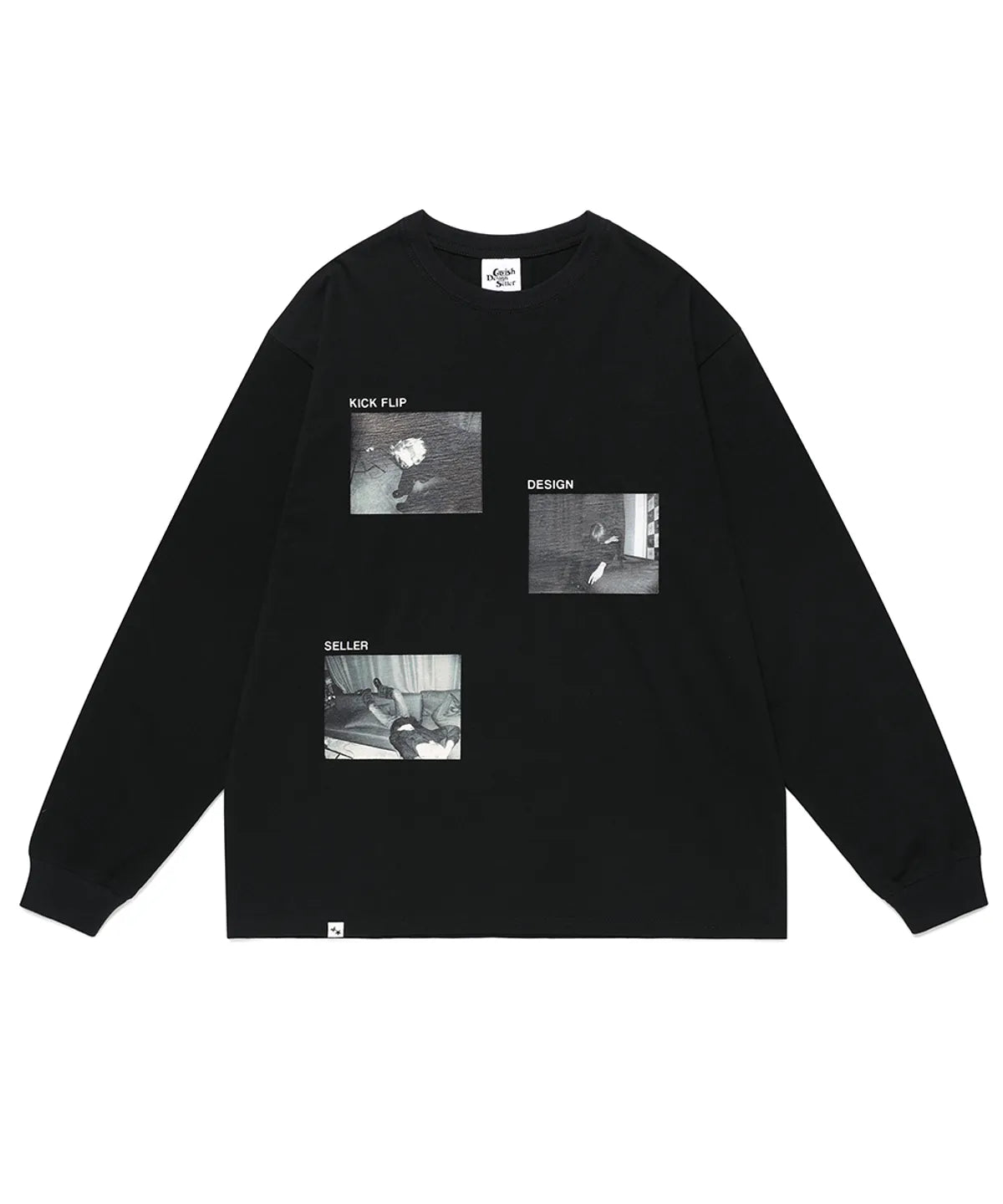 CAVISH × KickFlip Donghwa My First Pic LS Tee