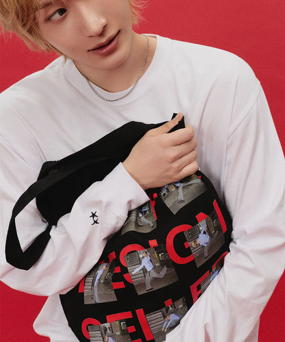 CAVISH × KickFlip Donghwa Don't Stop Bag Black