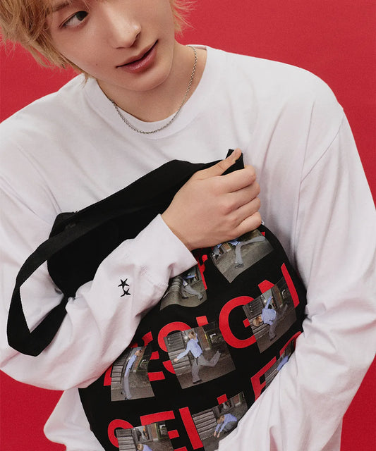 CAVISH × KickFlip Donghwa Don't Stop Bag Black