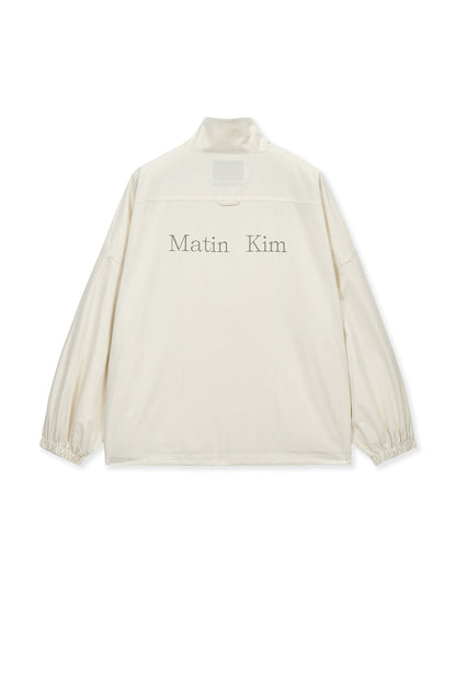 [Ive Liz Pick] Matin Kim Back Logo High Neck Jumper