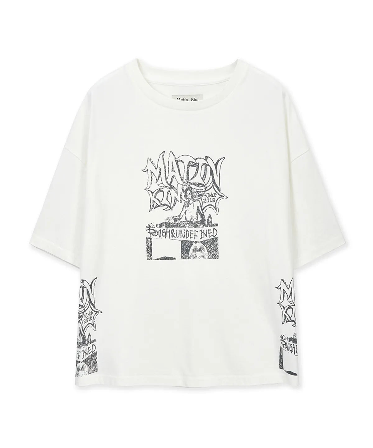 [Aespa Ningning Worn] Matin Kim Vintage Graffiti Artwork Top
