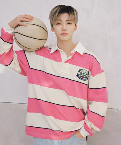 [NCT Jaemin Pick] Lee Rugby Long Sleeve T-Shirt