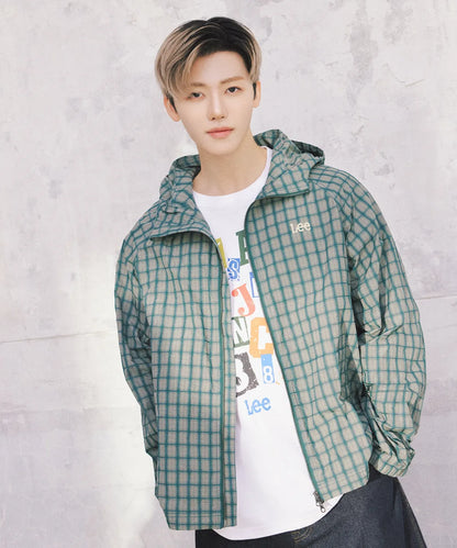 [NCT Jaemin Pick] Lee Hooded Windbreaker Check