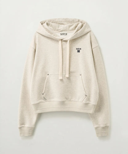 [Riize Pick] 26SS Satur Loren Small Logo Rivet Hoodie