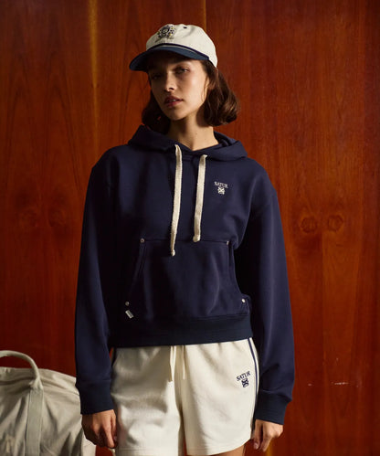 [Riize Pick] 26SS Satur Loren Small Logo Rivet Hoodie