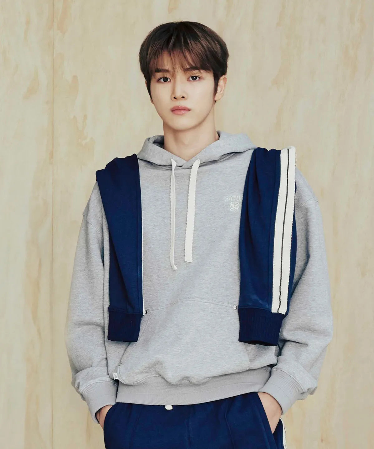 [Riize Pick] 26SS Satur Loren Small Logo Rivet Hoodie