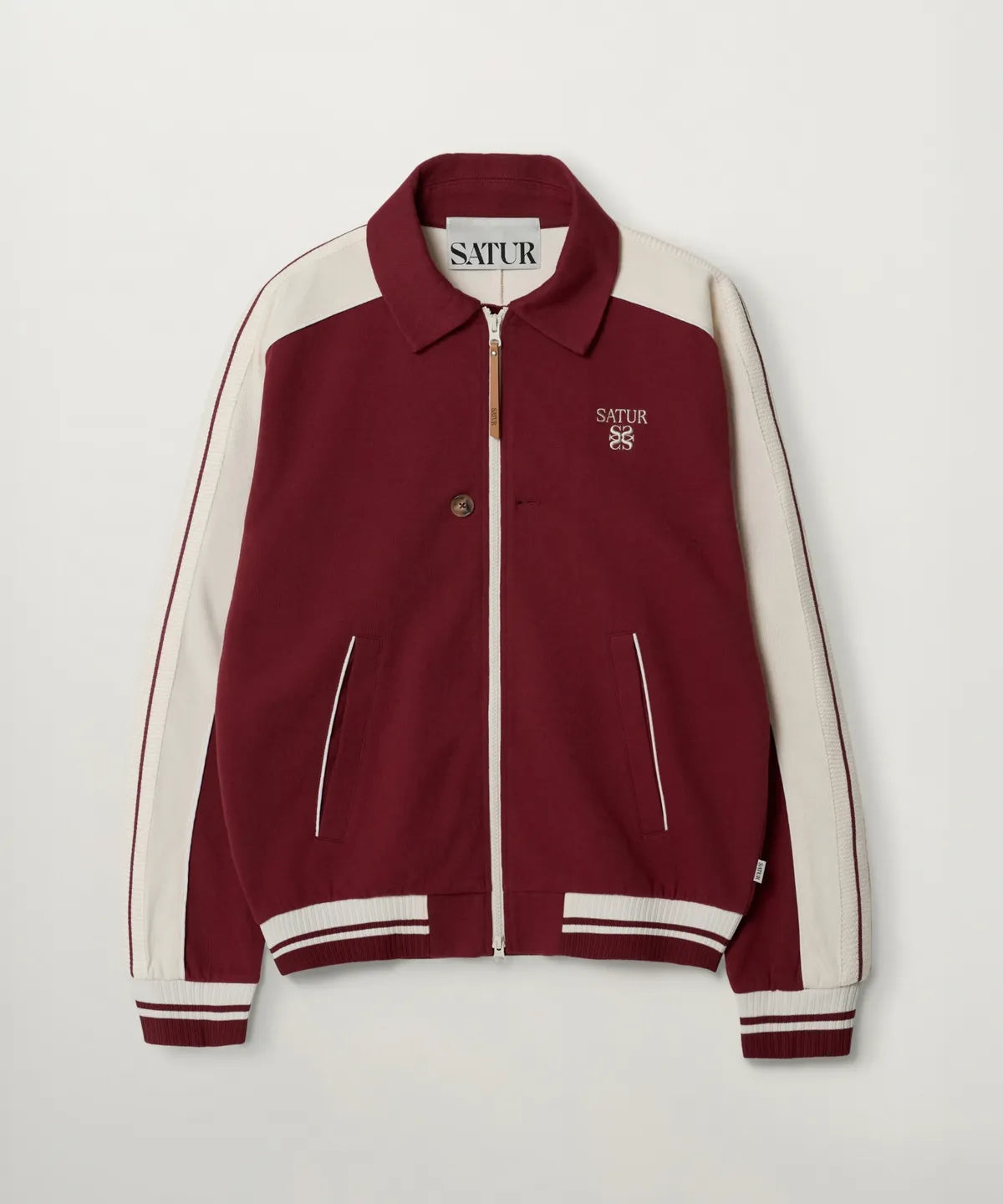 [Riize Pick] 26SS Satur Lawton Lining Collar Track Zip-Up Jacket