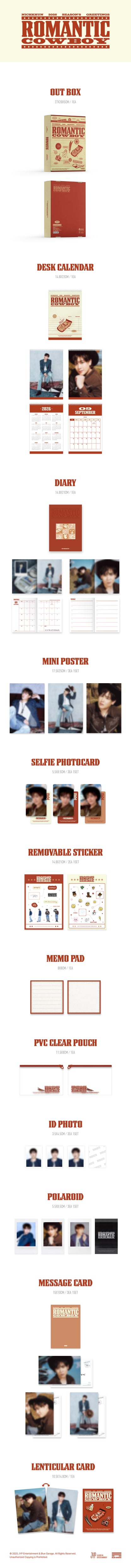 NICKHUN 2026 SEASON'S GREETINGS [ROMANTIC COWBOY] (+ Pre-Order Gift)