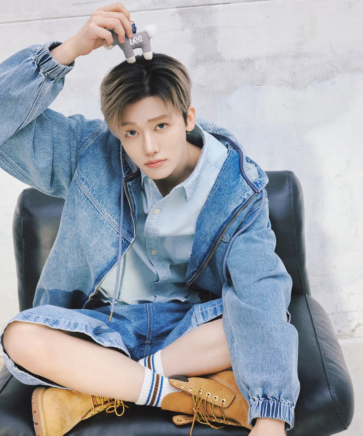 [NCT Jaemin Pick] Lee Denim Hooded Jumper