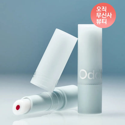 Odd Type Over the Bare Lip Balm