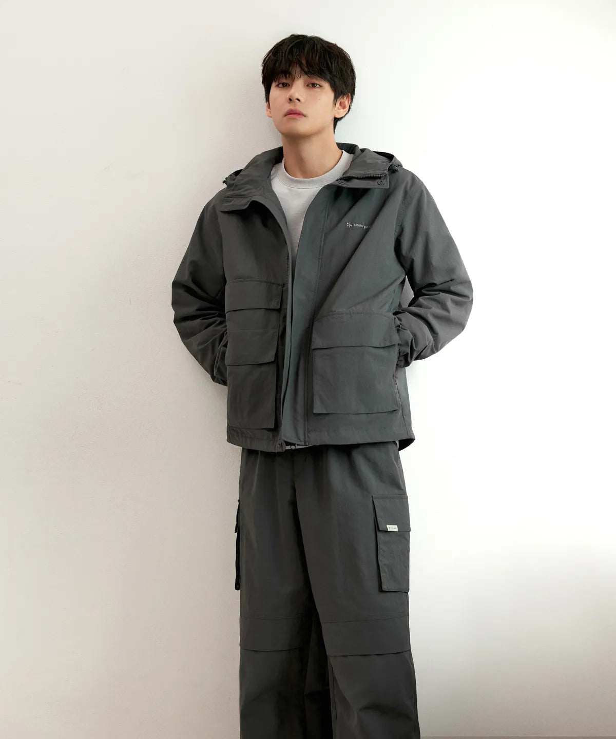 [BTS V Pick] 26SS Snow Peak Camp Utility Windbreaker / Wide pants