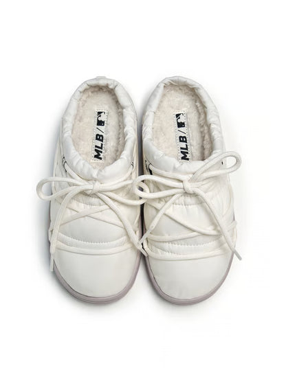 [Aespa Karina Pick] MLB Plush Padded Mule Lace Boston Red Sox