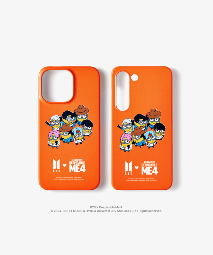 BTS x DM4 MINION PHONE CASE (Orange)