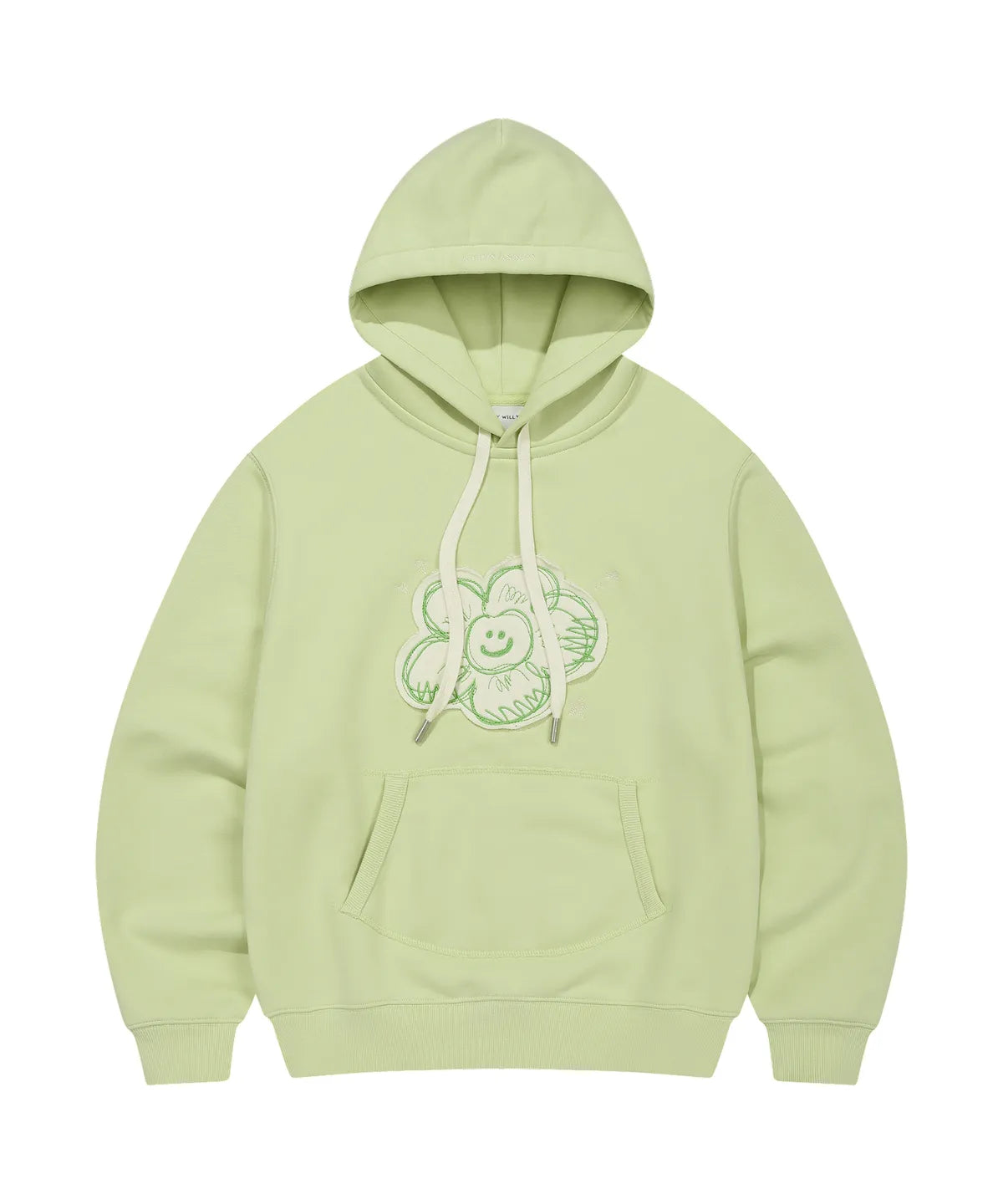 [Aespa Giselle Worn] 26SS Wacky Willy Women's Big Lily Semi-Over Hoodie