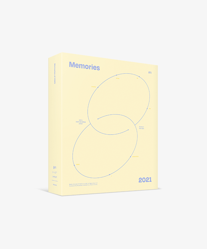 BTS Memories of 2021 (DVD/Digital Code/Blu-ray)