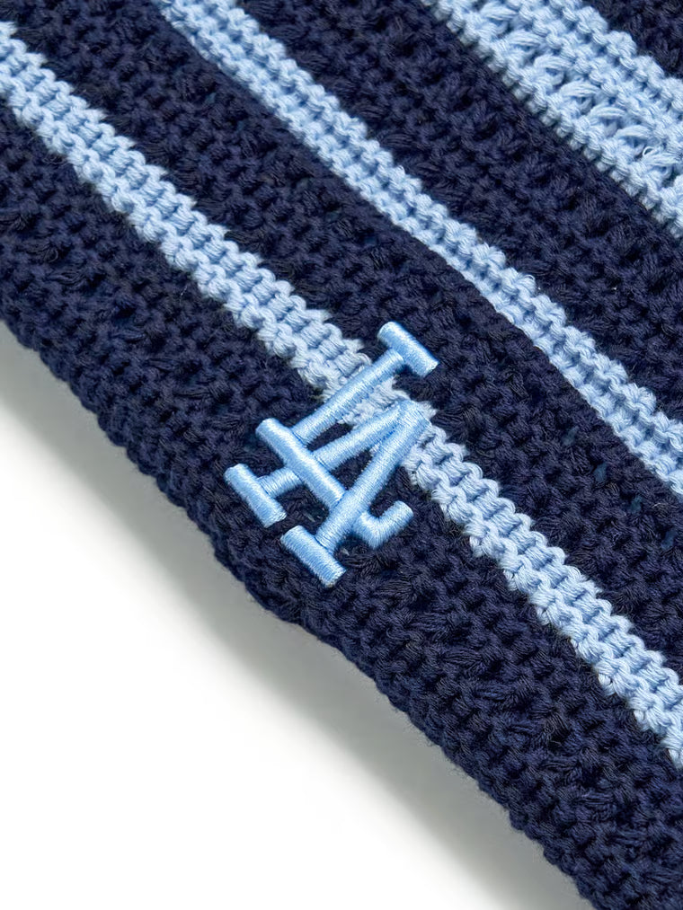 [Aespa Karina Pick 26 Summer] MLB Summer Stripe Meow Beanie
