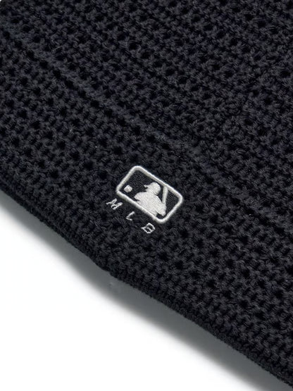 [Aespa Karina Pick] 26SS MLB Summer Crochet Meow Beanie Boston Red Sox