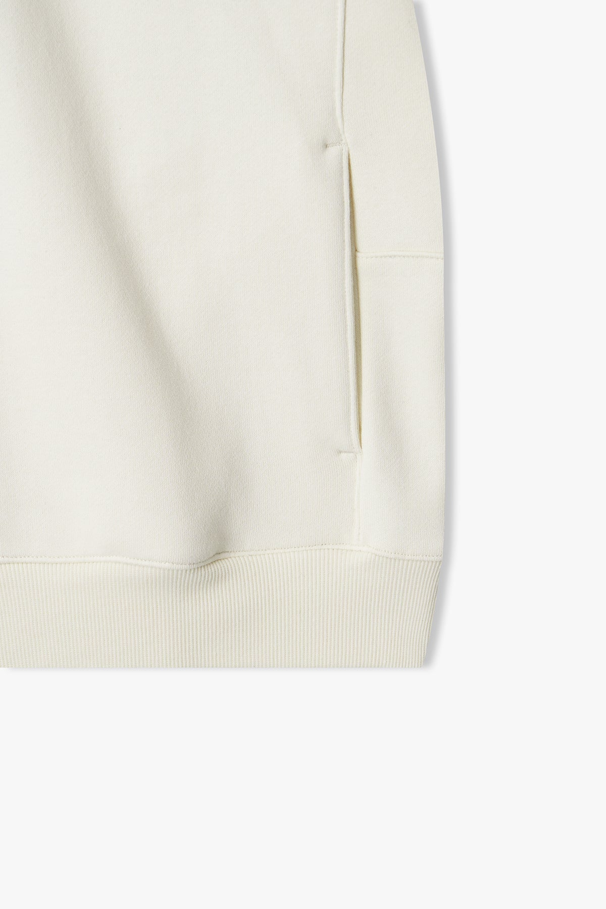 [Cha Eun Woo Worn] Liber Classy Ivory Back Print Artwork Hooded T-Shirt