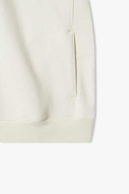 [Cha Eun Woo Worn] Liber Classy Ivory Back Print Artwork Hooded T-Shirt