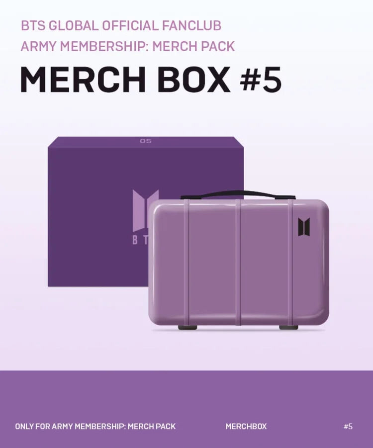 BTS MERCH BOX #5
