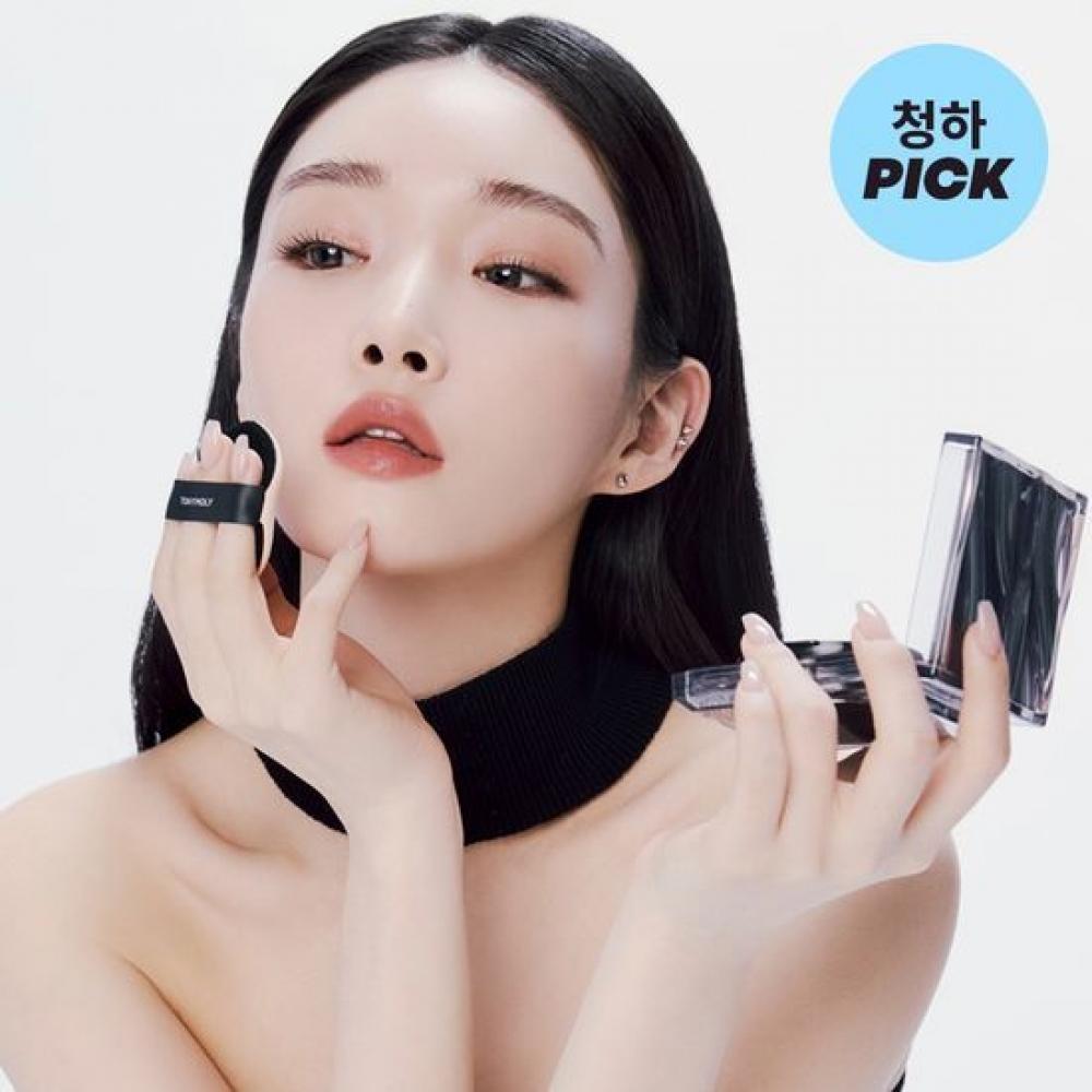 Chungha X Tony Moly Skin Tone Fixing Cover Cushion