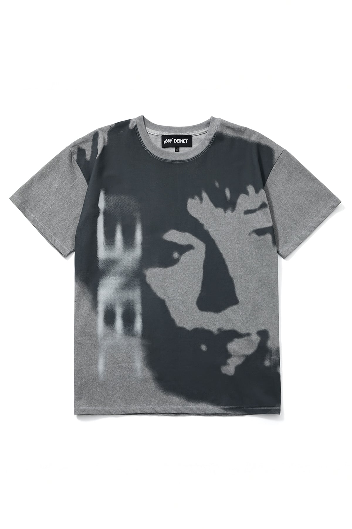 [TXT YEONJUN PICK] - GGUM X Deinet LOOSE FIT S/S TSHIRT (GREY)