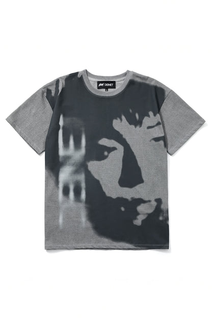 [TXT YEONJUN PICK] - GGUM X Deinet LOOSE FIT S/S TSHIRT (GREY)