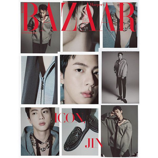 BTS JIN MAGAZINE - HARPER'S BAZAAR - SEPTEMBER 2024