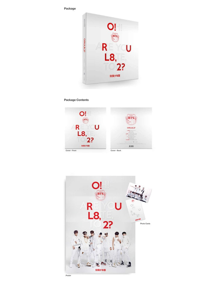 BTS 1st Mini Album - O!RUL8,2?