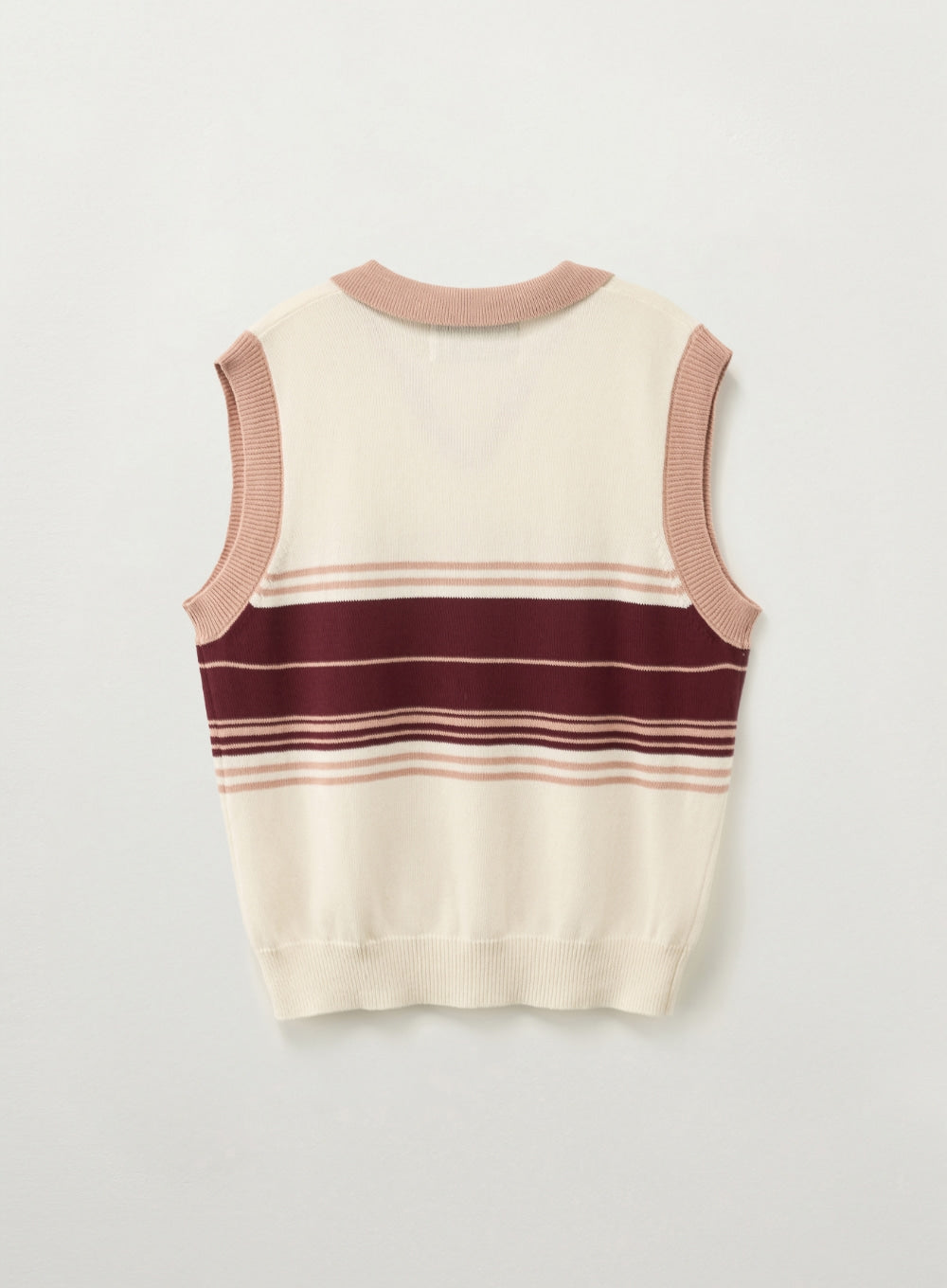 [Riize Pick] 26SS Satur Open Collar Knit Vest