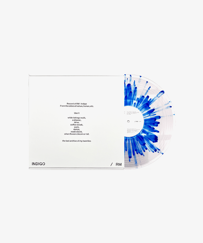 BTS RM - 'Indigo' Vinyl LP – SEOUL TERRACE BTS RM - 'Indigo' Vinyl LP – SEOUL TERRACE