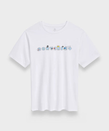 [Converse X Sanrio Characters] Sticker T-Shirt