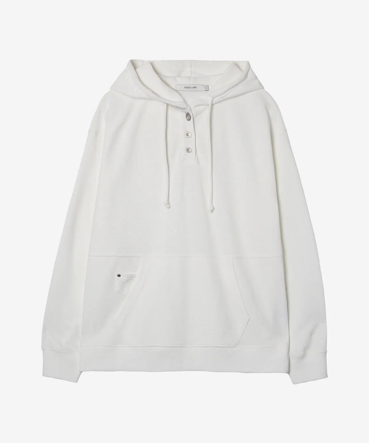 [BTS Jungkook Worn] NODE LABS DEV:10 Waffle Henley Neck Hoodie
