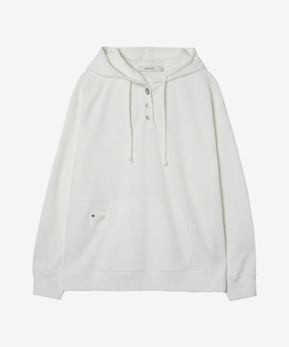 [BTS Jungkook Worn] NODE LABS DEV:10 Waffle Henley Neck Hoodie