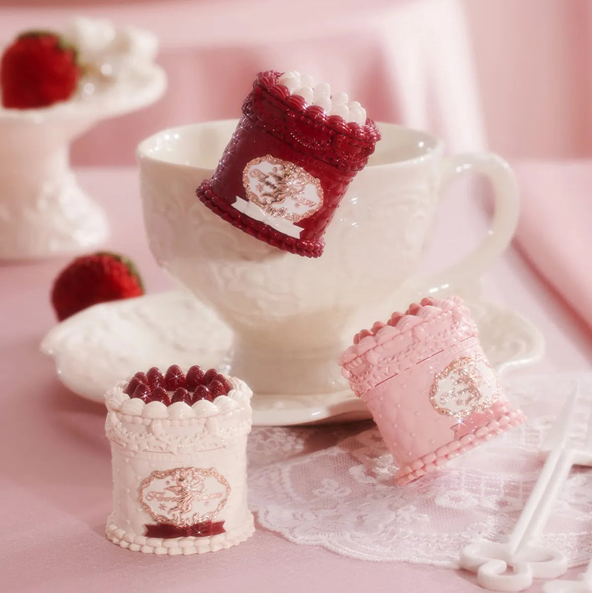 Flower Knows Strawberry Cupid Collection Cake Lip Cream