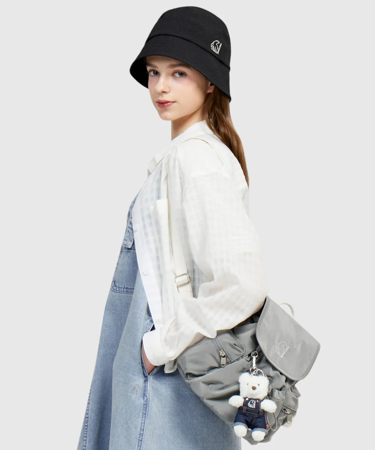 [Aespa Karina PIck] 26 Summer Nordisk Drawstring Flap Mini Backpack V2