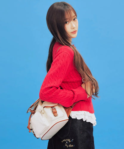 [Aespa Giselle Pick] Wacky Willy Women's Cargo Backpack