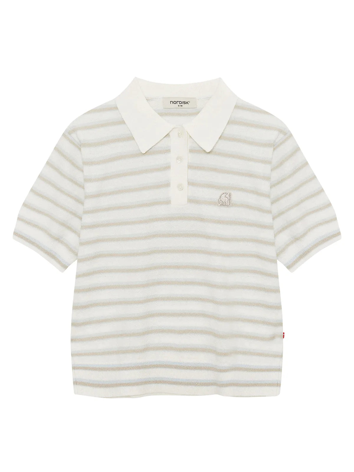 [Aespa Karina PIck] 26 Summer Nordisk Short-Sleeve Striped Sweater - W