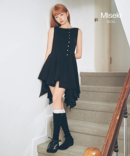 [Ive Rei Pick] Miseki Seoul Unbalanced Flow One Piece