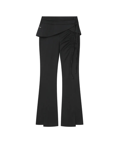 [Ive Rei Pick] Miseki Seoul Side Shirring String Mini Skirt Pants Set