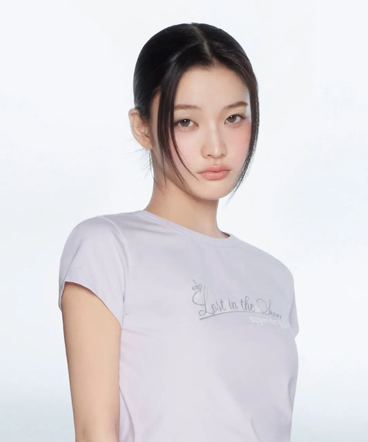 [Illit Pick] SUPERDRY Women's Cap Sleeve T-shirt