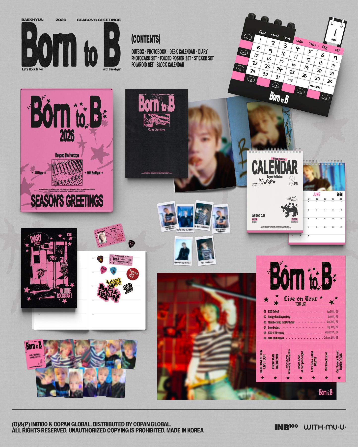 BAEKHYUN 2026 SEASON'S GREETINGS [Born to B]