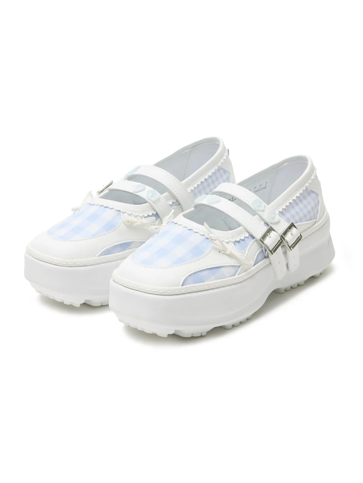 [Hearts2Hearts Ian Worn] Tuomio X FLCT Memento Patchwork Platform Mary jane Shoes