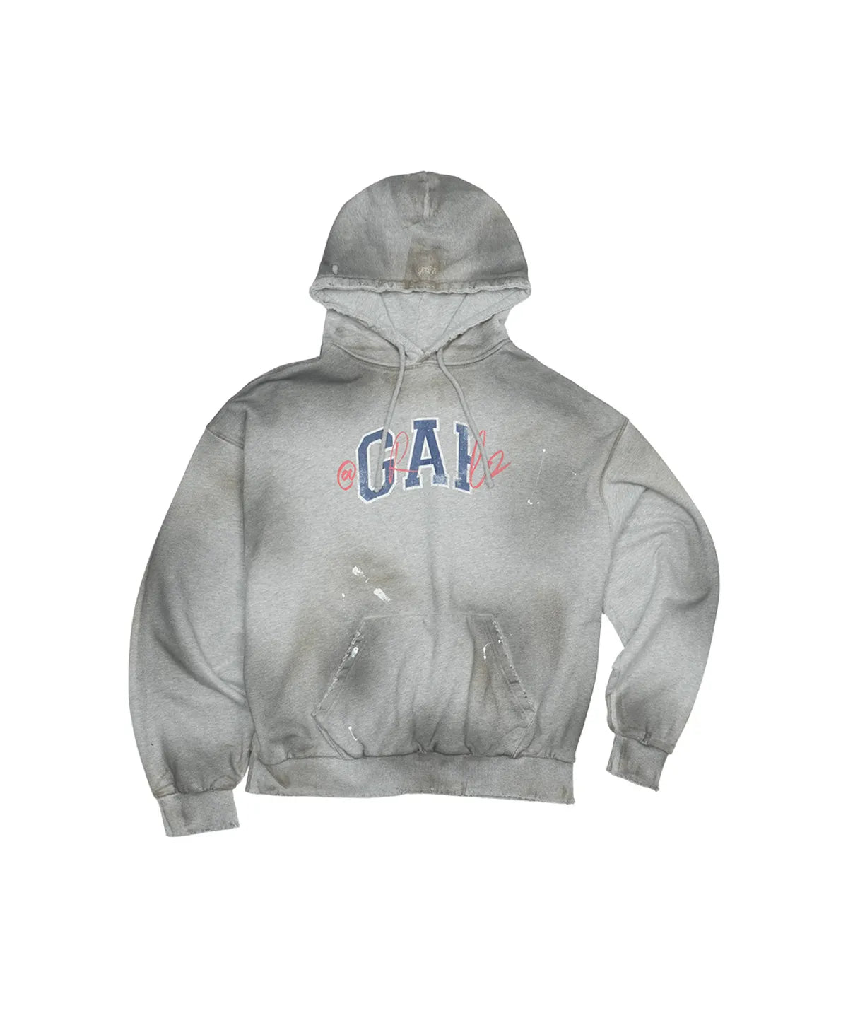 [Enhypen Jake Worn] Grailz GAAAAAP Parody Hoodie_ Gray