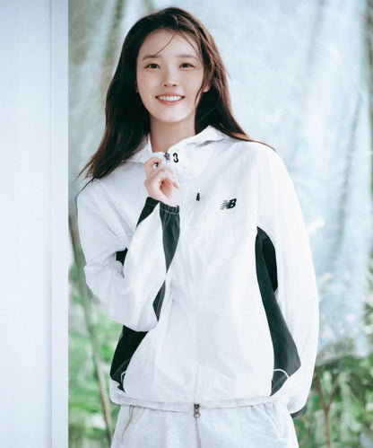 [IU Pick] New Balance Uni Nano Light Hooded Windbreaker (Semi Over Fit)